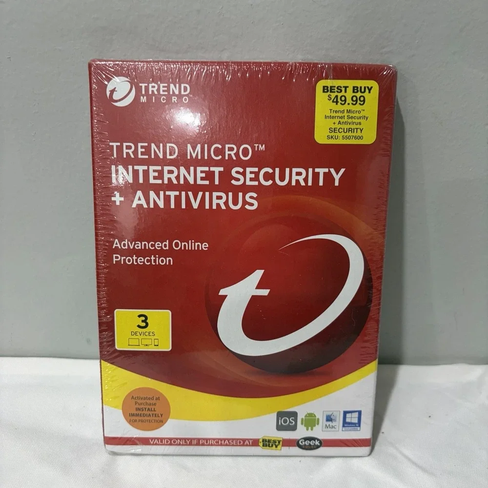 Trend Micro Internet Security + Antivirus Can Be Used On 3 Devices